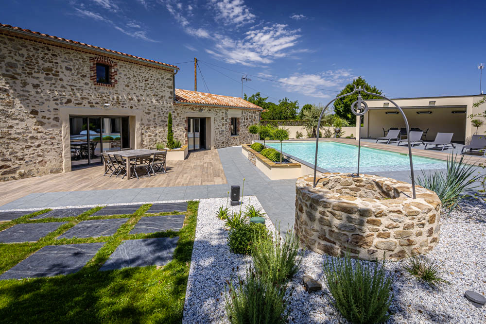 Réalisations de jardin et aménagement d'extérieur en Vendée - Oxygen  Paysages