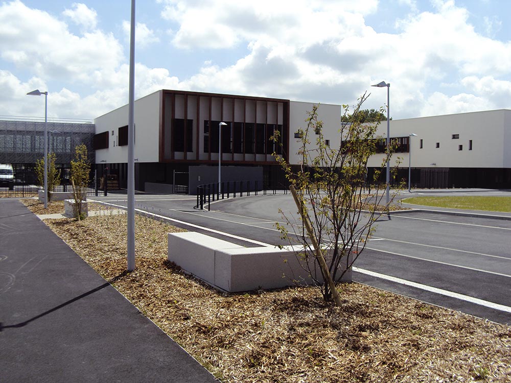 Aménagement au collège Milcendeau à Challans