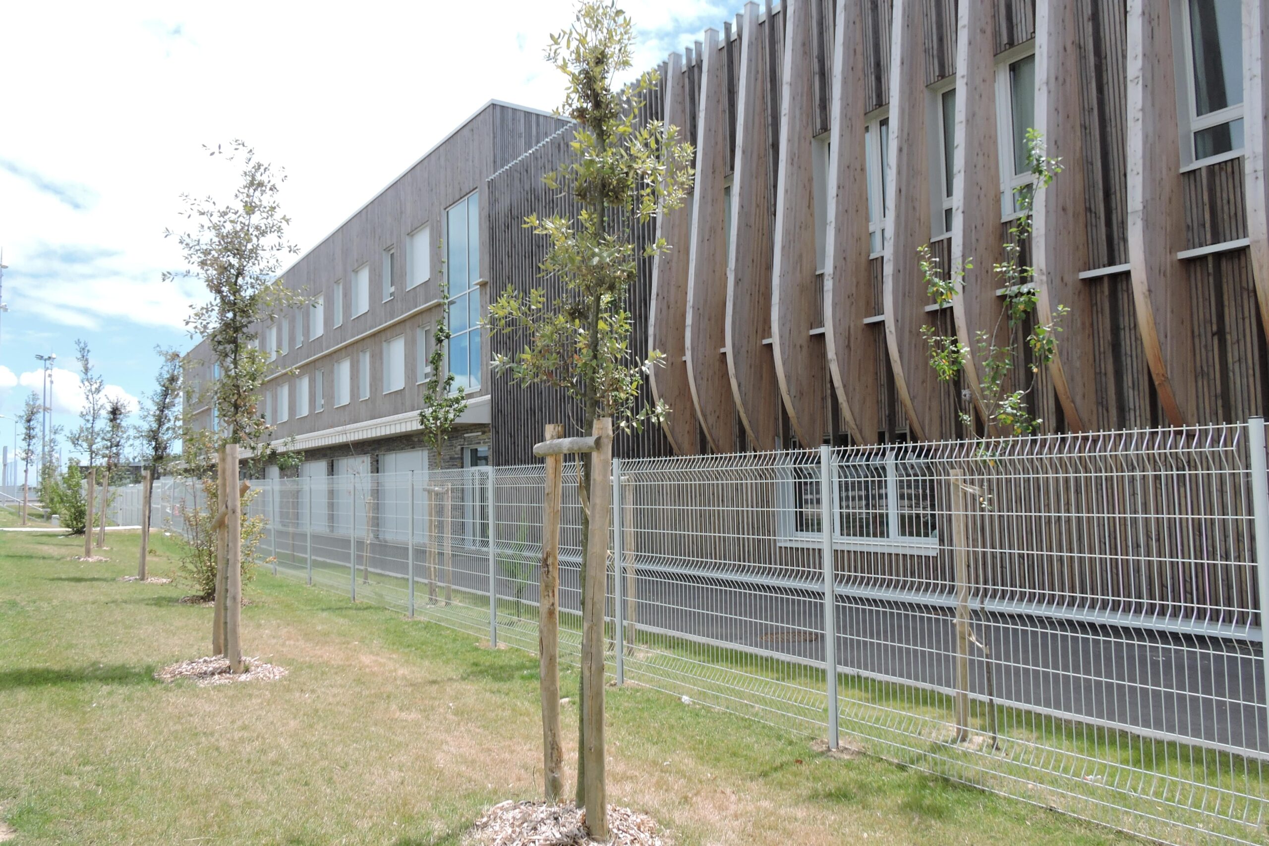 Plantations au lycée de Saint-Gilles-Croix-de-Vie